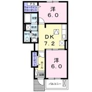 コンフォールⅠの間取り画像