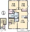 シャーメゾン浅野 B棟の間取り画像