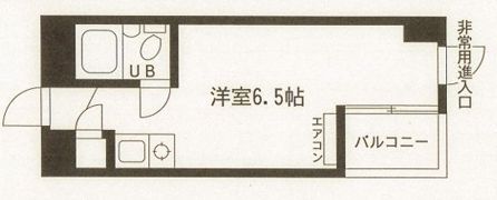 ライオンズマンション関内第5の間取り画像