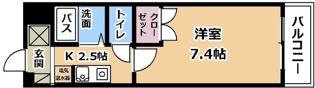 ドミトリーユーの間取り画像
