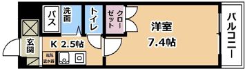 ドミトリーユーの間取り画像
