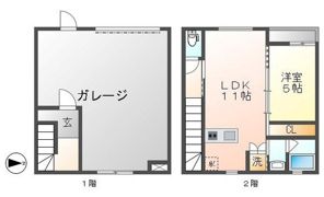 BASE KOURAKU下中野の間取り画像
