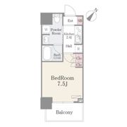 ルミレイス豊洲の間取り画像