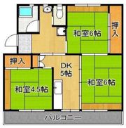 ビレッジハウス日明2号棟の間取り画像