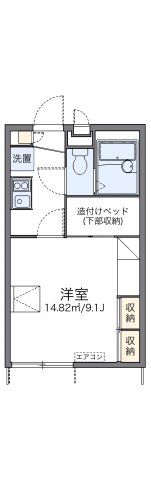 レオパレスOshimaの間取り画像