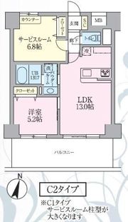 Area Fiveの間取り画像