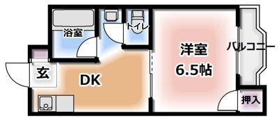 アルファ・スペースの間取り画像