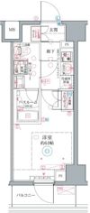 クレヴィスタ阪東橋Ⅱの間取り画像