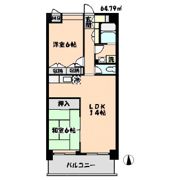 サイレンス扶桑の間取り画像