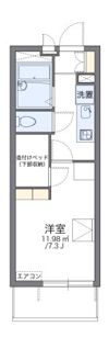 レオパレスコモードの間取り画像