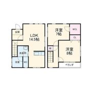 ハラダハウスAの間取り画像