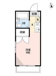 ジュネス八幡の間取り画像