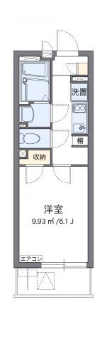 クレイノアンジュの間取り画像