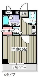 フェースタワーⅢ(K-113)の間取り画像