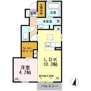 グランメール掛川の間取り画像