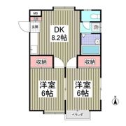 デュエット三室の間取り画像