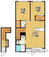 パルティール C棟の間取り画像