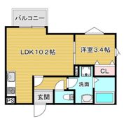(仮称)La-Crea池田リーフィアの間取り画像