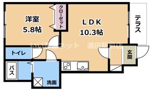 エスポワコートの間取り画像