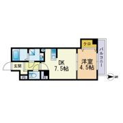 Casa大濠西の間取り画像