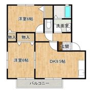 ルピナス A棟の間取り画像