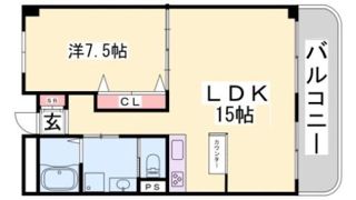 グリーンハイツ諏訪山の間取り画像