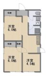 三野本町貸家の間取り画像