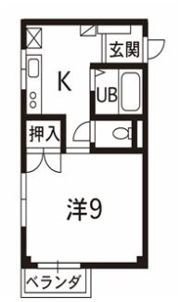 ユニテック迎町の間取り画像