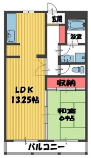 浦和草芳館の間取り画像