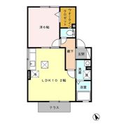 ウィンダイワ A棟の間取り画像