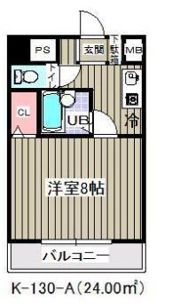 ウェルフェア富浜の間取り画像