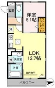 メゾン アネストの間取り画像