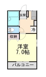 プラージュ本山の間取り画像