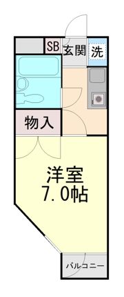 フラッツ・エクシードの間取り画像