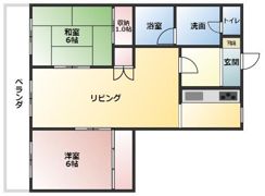 サウスグランドハイツの間取り画像