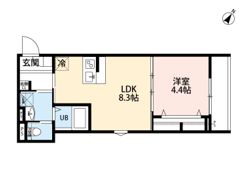 robot home 阿佐谷北の間取り画像