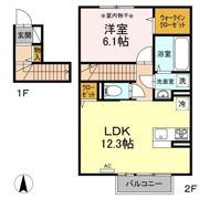 セプトガーデン古市町の間取り画像