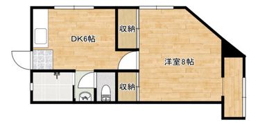 第一津広ビルの間取り画像