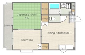 クレスト狭山の間取り画像