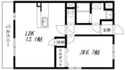 グランストーク天龍川の間取り画像