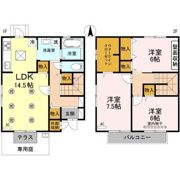 ボヌール・タウン Aの間取り画像