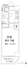 マモール北久里浜の間取り画像