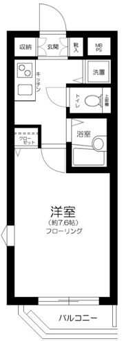 ヴェルト柿の木坂の間取り画像