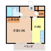 AIハイツの間取り画像