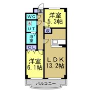プリミエール井戸田の間取り画像