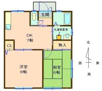 サンハイツ蛭池の間取り画像
