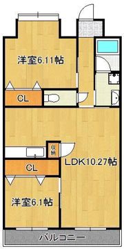 リード大手町の間取り画像