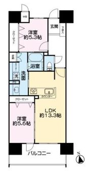 アルファステイツ大手通の間取り画像