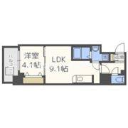 S-RESIDENCE江坂Eminenceの間取り画像