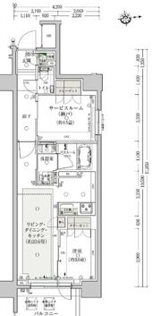クリオ横濱天王町の間取り画像